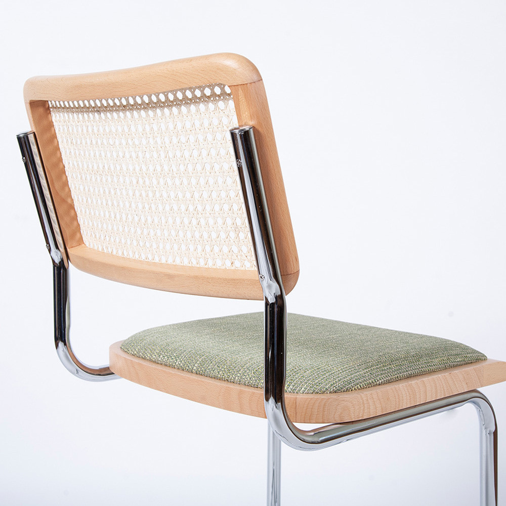 오스카바 체어 - 패브릭 방석 / [Oskar Bar Chair - Fabric]