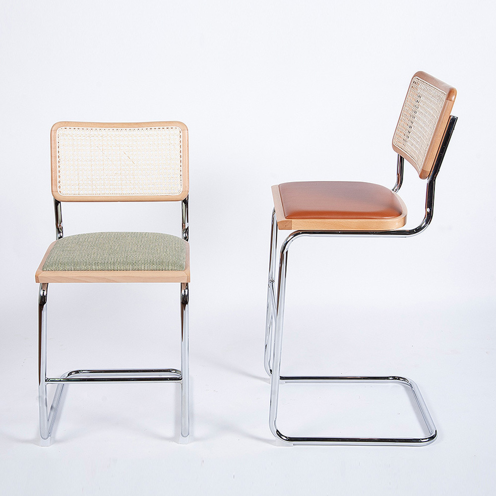 오스카바 체어 - 패브릭 방석 / [Oskar Bar Chair - Fabric]