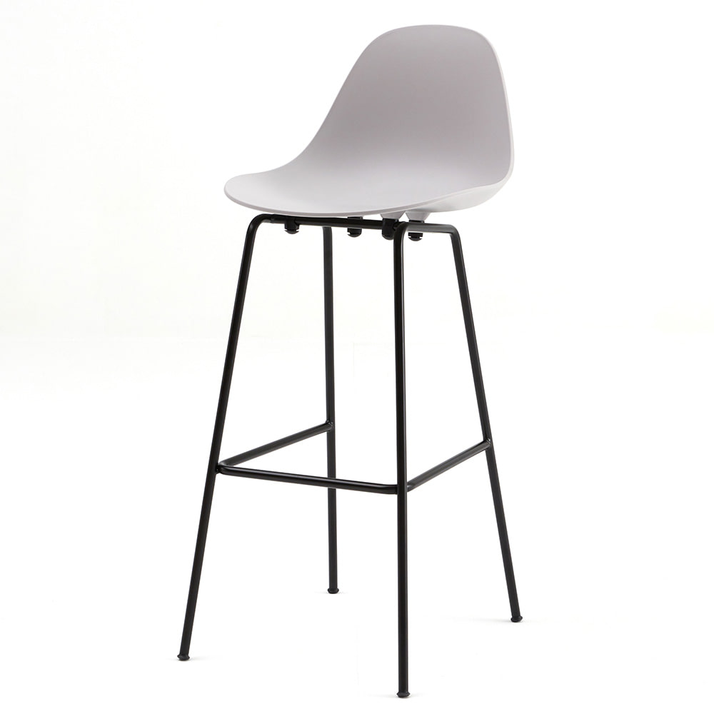 TA TO-1555 bar stool - High (SH750) [SAN Black steel base]