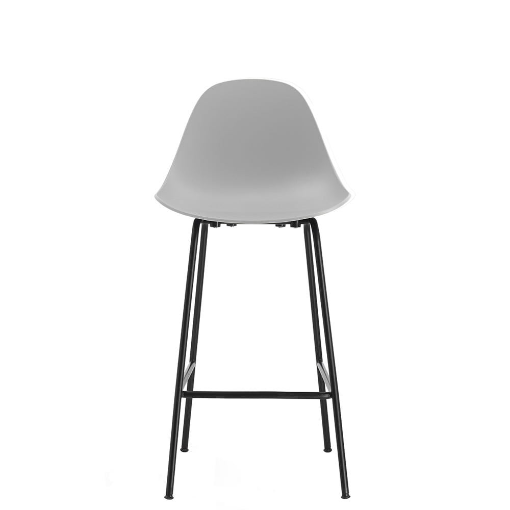 TA TO-1555 bar stool - Low (SH650) [SAN Black steel base]